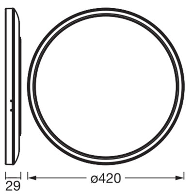 Essentials Panel 420mm 28W 840 White
