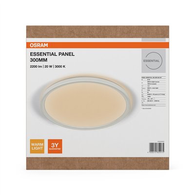 Essentials Panel 300mm 20W 830 White