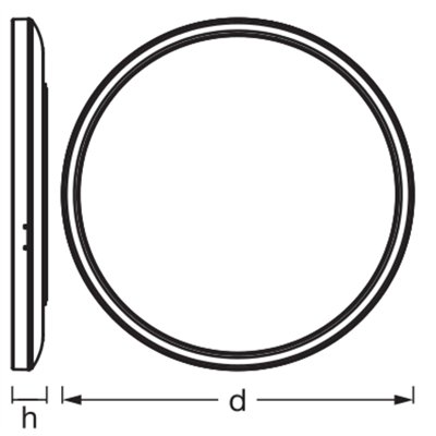 Essentials Panel 300mm 20W 830 White