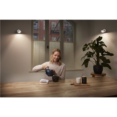 DECOR SPOT PLUTO WHITE 1 Spot