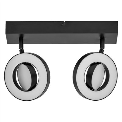 DECOR SPOT SATURN BLACK 2 Spot