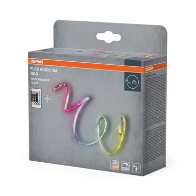 Flex Strips Audio with Remote Control 3M RGB Remote Control