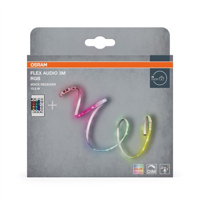 Flex Strips Audio with Remote Control 3M RGB Remote Control