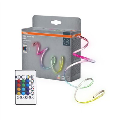 Flex Strips Audio with Remote Control 3M RGB Remote Control