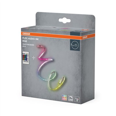 Flex Strips Audio with Remote Control 5M RGB Remote Control