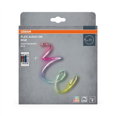 Flex Strips Audio with Remote Control 5M RGB Remote Control