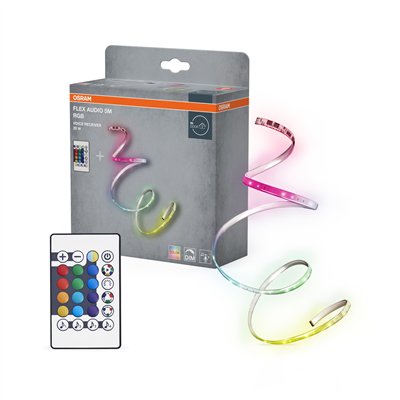 Flex Strips Audio with Remote Control 5M RGB Remote Control