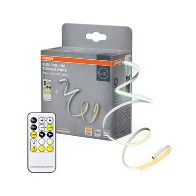 Flex Strips COB with Remote Control Tunable White 1.5M TW Remote Control