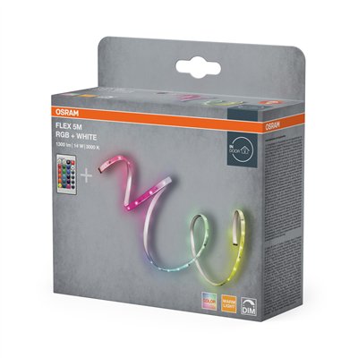 Flex Strips with Remote Control Multicolour 5M RGBW Remote Control