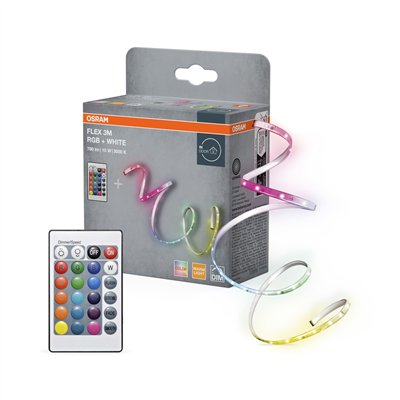 Flex Strips with Remote Control Multicolour 3M RGBW Remote Control