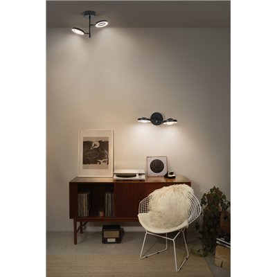 DECOR SPOT SATURN BLACK Ceiling