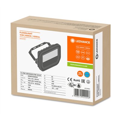 FLOODLIGHT 10 W 6500 K SYM 100 WT