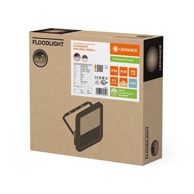 FLOODLIGHT 100 69W 10KLM 865 PS SY100 WT