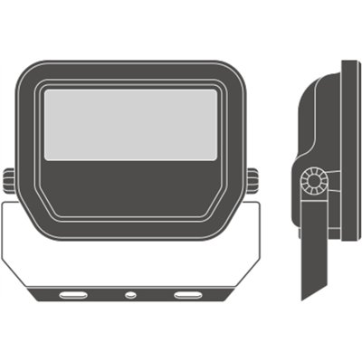 FLOODLIGHT 20 W 6500 K SYM 100 WT