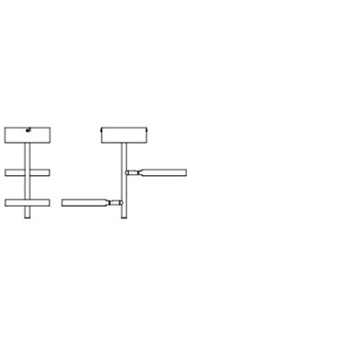 DECOR SPOT SATURN WHITE Ceiling