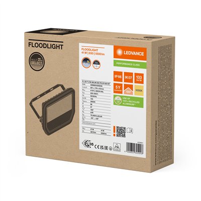 FLOODLIGHT 50 41W 6KLM 830 PS SY100 WT