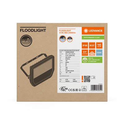 FLOODLIGHT 50 41W 6KLM 865 PS SY100 WT