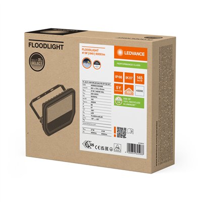 FLOODLIGHT 50 41W 6KLM 840 PS SY100 WT