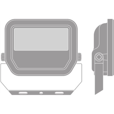 FLOODLIGHT AREA GEN 2 16W ML 840 A48X85 BK