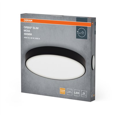 CEILING MOIA 480mm 36W Black