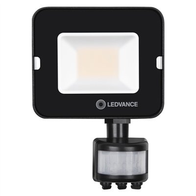 FLOODLIGHT COMPACT SENSOR 20W 840 SYM 100 BK
