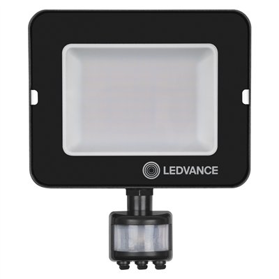 FLOODLIGHT COMPACT SENSOR 50W 840 SYM 100 BK