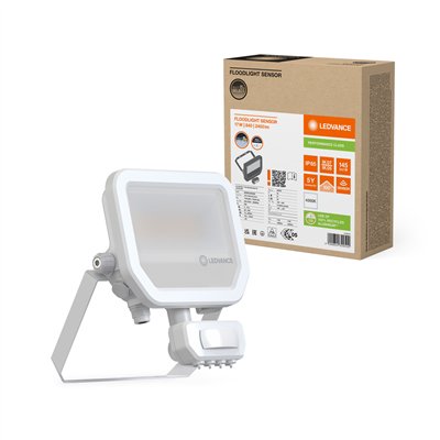 FLOODLIGHT SENSOR 20 17W 2K4LM 840 PS SY100 WT
