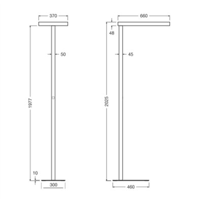 FLOOR STANDING COMFORT HEAD HEAD SN P 114W 840 BK 