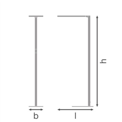 FLOOR STANDING COMPACT SN EU V 88W 840 WT