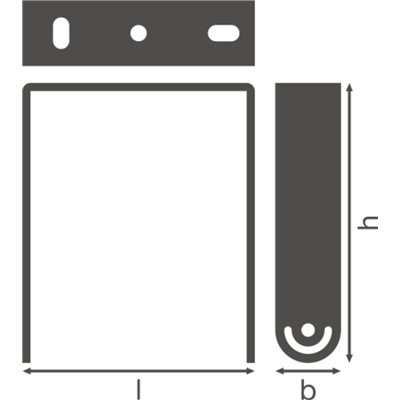 HIGH BAY BRACKETS GEN 3 93 W - 155 W