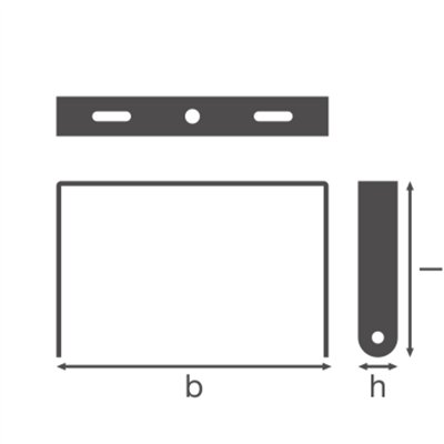 HIGH BAY COMPACT BRACKETS GEN 1 166W