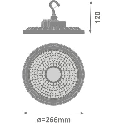 HIGH BAY V 145W 840 60DEG IP66