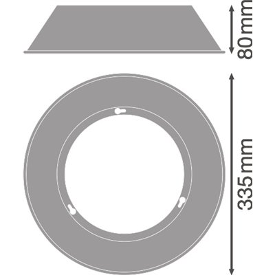HIGH BAY VALUE REFLECTOR 100 W 80 DEG SI