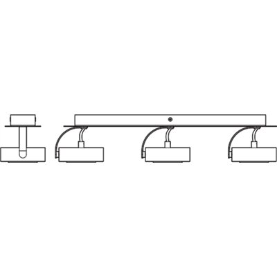 DECOR SPOT VENUS BLACK 3 Spot