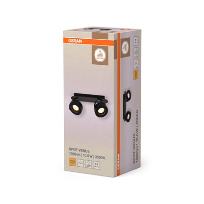 DECOR SPOT VENUS BLACK 2 Spot