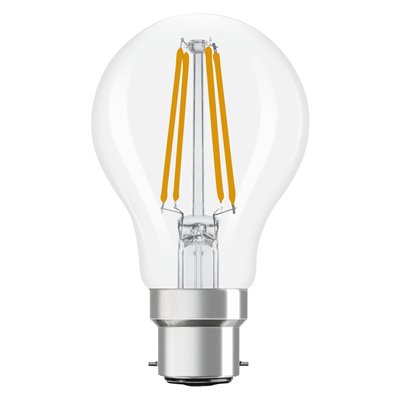 LED CLASSIC A DIM P 5.9W 827 Clear B22d