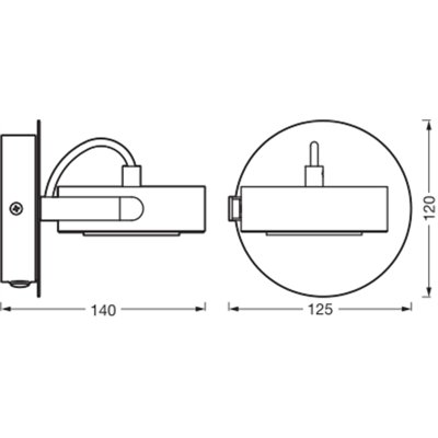 DECOR SPOT VENUS WHITE 1 Spot
