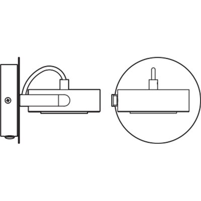 DECOR SPOT VENUS WHITE 1 Spot