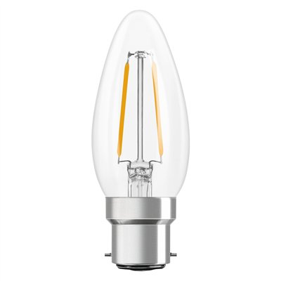 LED CLASSIC B P 1.8W 827 Clear B22d