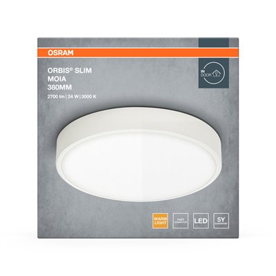 CEILING MOIA 380mm 24W 830 WT