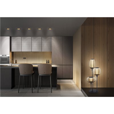 Decor Stick Floor Dark Grey 3XE27