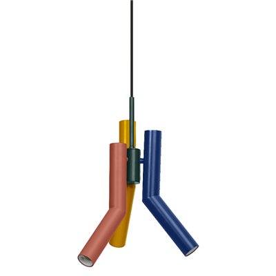 Decor Straw Pendant 3XE27 Multicolor