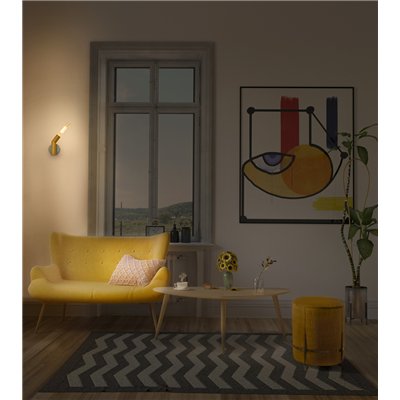 Decor Straw Wall 1XE27 Multicolor