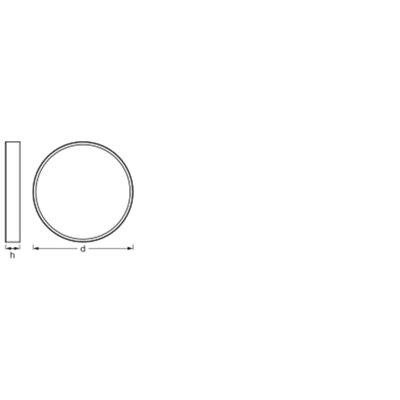 CEILING MOIA 280mm 20W White