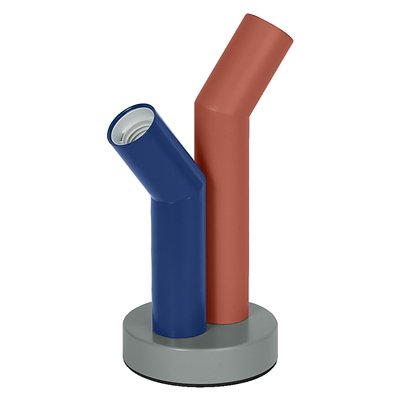 Decor Straw Table 2XE27 Multicolor