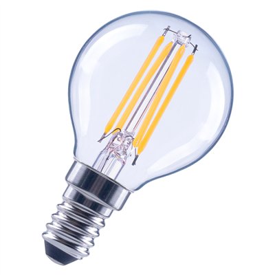LED FILAMENT CLASSIC P VALUE 1.8W 2700K Clear E14