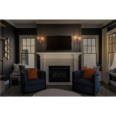 Decor Straw Wall 2XE27 Multicolor