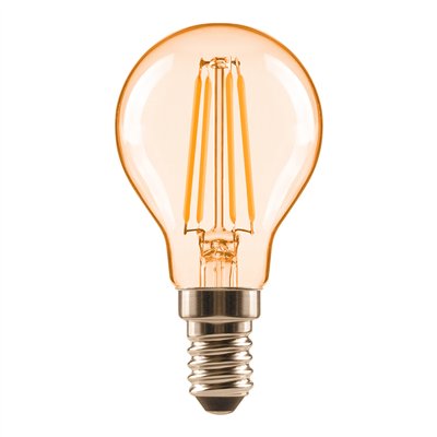 LED FILAMENT CLASSIC P VALUE 2.5W 2400K Gold E14