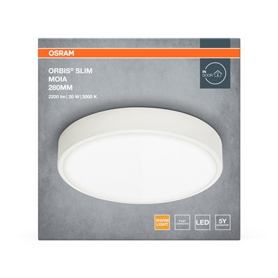 CEILING MOIA 280mm 20W White