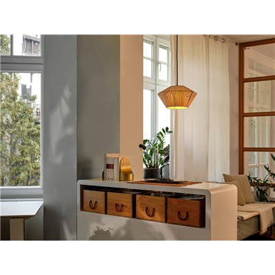 Decor Stripes Pendant 305 1XE27 Beige